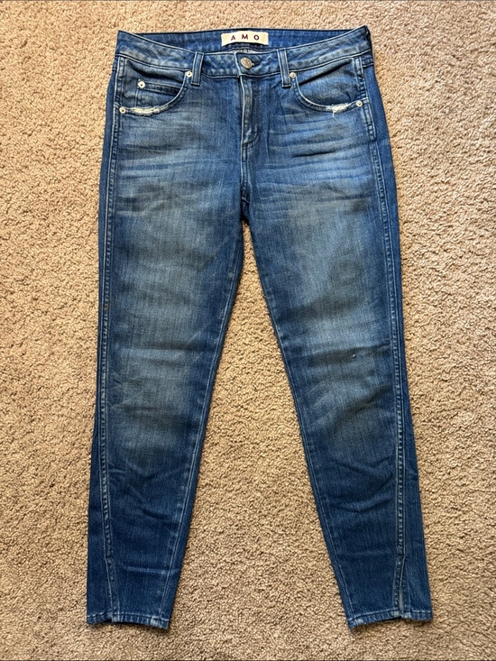AMO Denim - AMO Women's Indigo Skinny Jeans